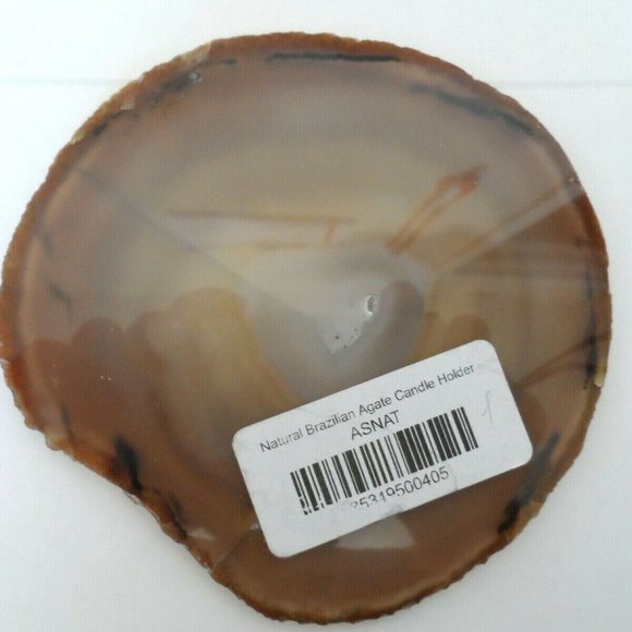 COCO by Stone - Natural Agate Coaster / Candle Holder - Picture 2 of 2